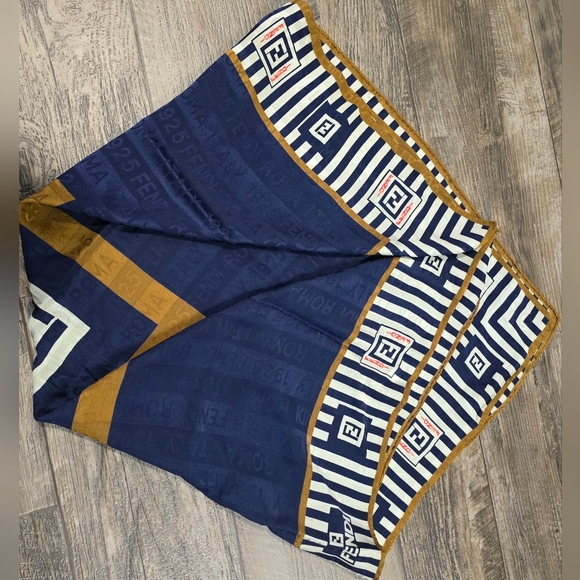 Fendi Silk Scarf - Picture 5 of 6